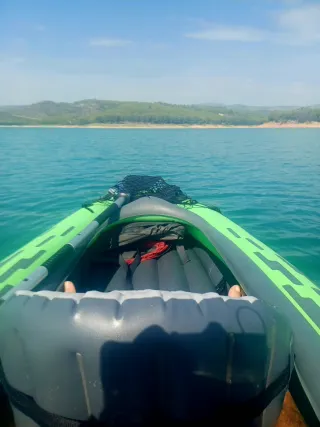 Kayak hinchable Intex Challenger K2 + 2 remos