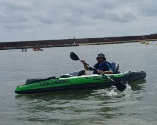 Kayak hinchable Intex Challenger K2 + 2 remos