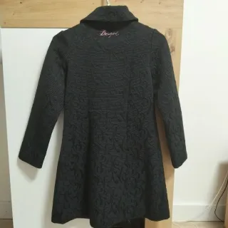 Vestido niña Desigual negro estampado