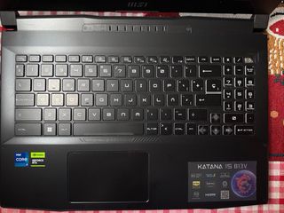 MSI Katana 15 Laptop Negra