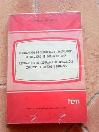 Livro – Regulamento de Segurança de Instalações de