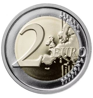 MONEDA CONMEMORATIVA 2€ FRANCIA 2016. EUROCOPA