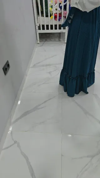 Falda Rociera Azul con Lunares con camisa a juego