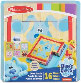 Melissa & Doug. Puzzle de Cubos de Madera.