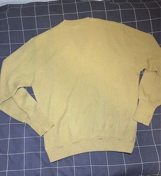 Jersey Lacoste Beige V-Neck
