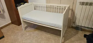 Cuna colecho IKEA blanca