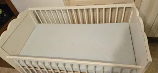 Cuna colecho IKEA blanca