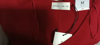 Vestido rojo talla M