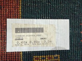 Autentici tappeti Gabbeh - Origine India