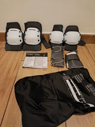 Kit protecciones patinaje Oxelo