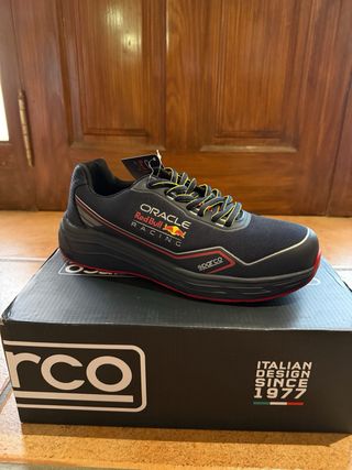 Sparco Red Bull Racing zapato de trabajo Talla 42