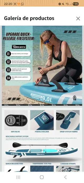 Tabla Paddle Surf Defender-Pro 10'6