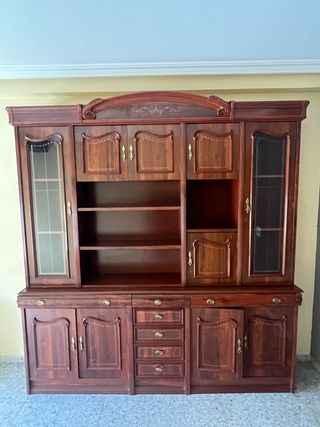 Mueble de salón de madera