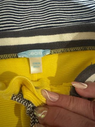 Conjunto chándal tigre azul y amarillo