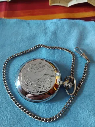 Orologio da tasca Russo con catena Marca Molnija