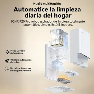 JONR P20 Pro Robot Aspirador con Mopa