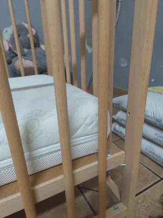 Cuna de bebé madera