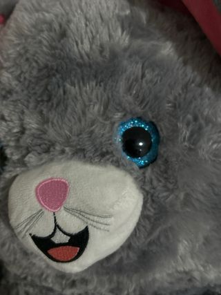 Peluche Ratón Gris Suave