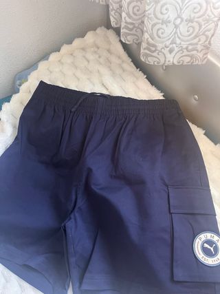 Pantalones Cargo Puma Azul