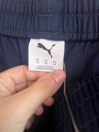 Pantalones Cargo Puma Azul