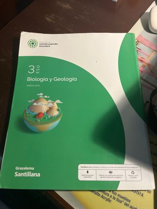 BIOLOGÍA Y GEOLOGÍA 3ESO COSTRUYENDO MUNDOS SAN...