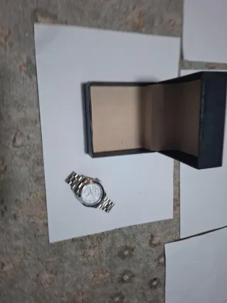 Rolex 2026 Reloj de Pulsera Plata