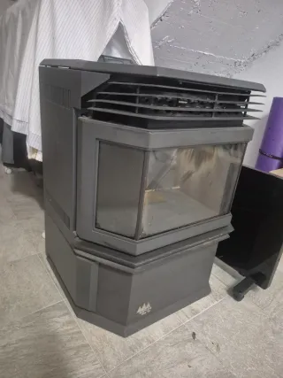 Chimenea ecológica ecoforest poco uso