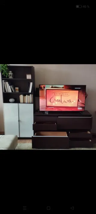 CONJUNTO Mueble TV + Librería