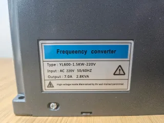 Variador Frecuencia Yalang Tech YL600