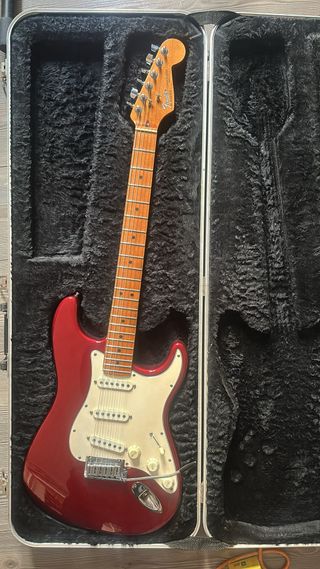 Fender Stratocaster USA 1991 Dark Red