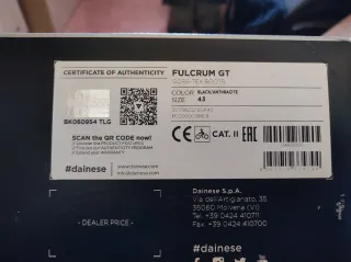 Botas Moto Dainese Gore-Tex Talla 43