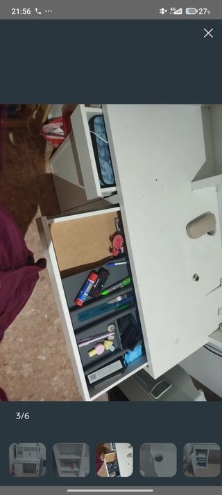 Escritorio MICKE blanco