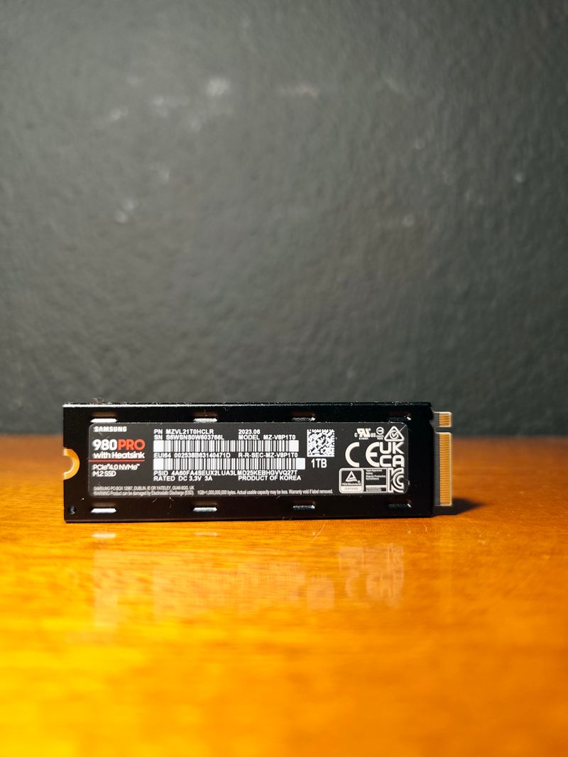 SSD Samsung 980 PRO 1TB PCIe 4.0 NVMe con disipador de calor afbeelding 3