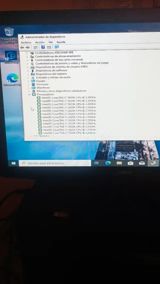 PC Intel i7-5820K 8GB RAM