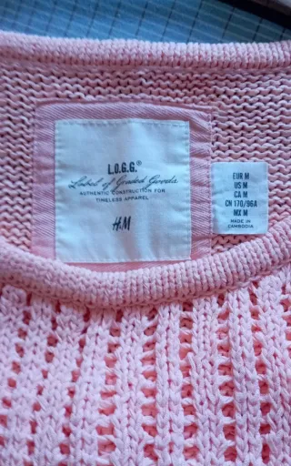 JERSEY H&M CALADO DE ENTRETIEMPO