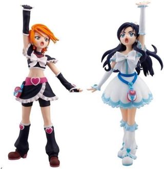 Cure Black y Cure White. Glitter & Glamours.