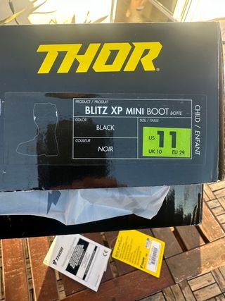 Botas Motocross Thor Blitz XP Mini 29 Niño