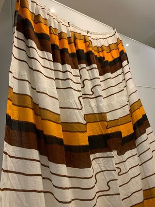 Coppia di Tende Optical Vintage