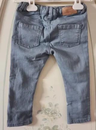 Pantaloni bimbo azzurri