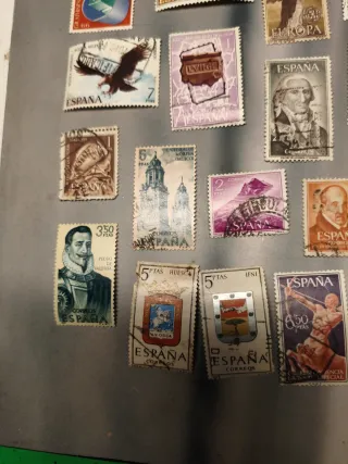 Lote sellos antiguos España