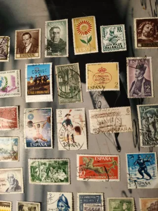 Lote sellos antiguos España
