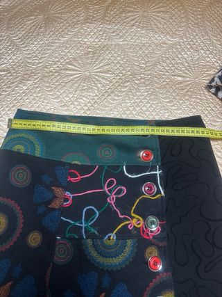 Falda desigual, puesta 2 veces