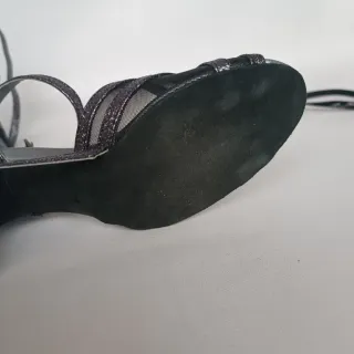 Scarpe da ballo Emerald nere/argento