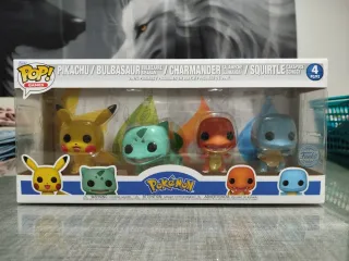 Funko Pop! Pokémon Set 4 Figuras