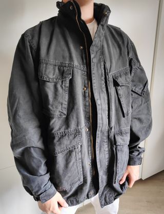 Chaqueta Zara Gris Hombre