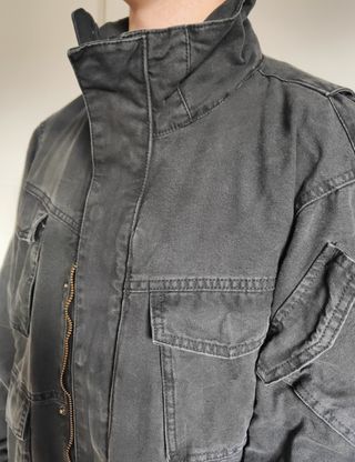 Chaqueta Zara Gris Hombre