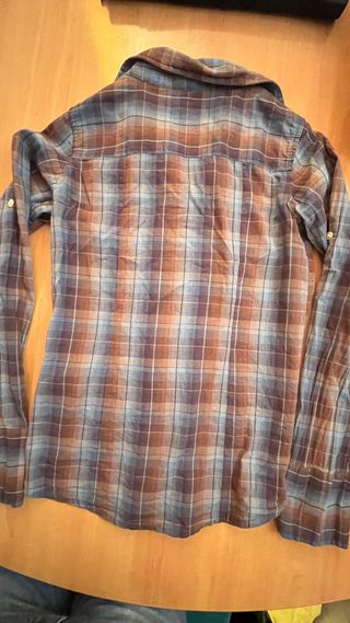 Camisa cuadros Pull&Bear mujer