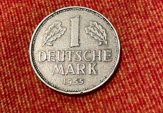 Moneta 1 Deutsche Mark 1955