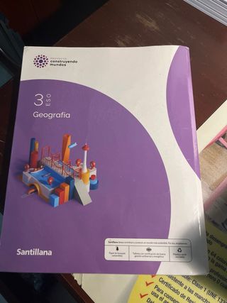 3ESO GEOGRAFIA MEC CONSTRUYENDO MUNDOS SANTILLANA