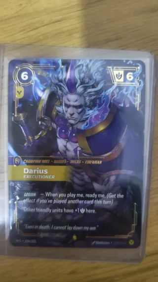 Carta Darius Executioner Riftbound